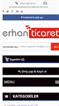 Mobile Screenshot of erhanticaretpazarlama.com